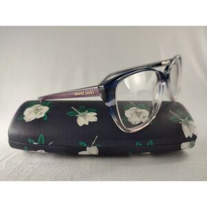 Draper James DJ5026 414 Indigo Gradient Eyeglass Frames 52-16-140‎ New